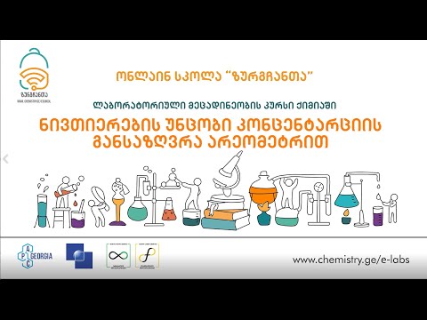 ნივთიერების უცნობი კონცენტრაციის განსაზღვრა არეომეტრით