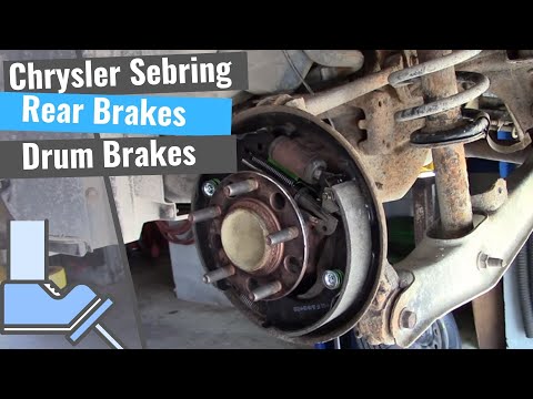 Chrysler Sebring: Rear Drum Brakes