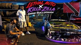 Garage Tour at LETHAL AUTO with Killa Zilla and Dog!