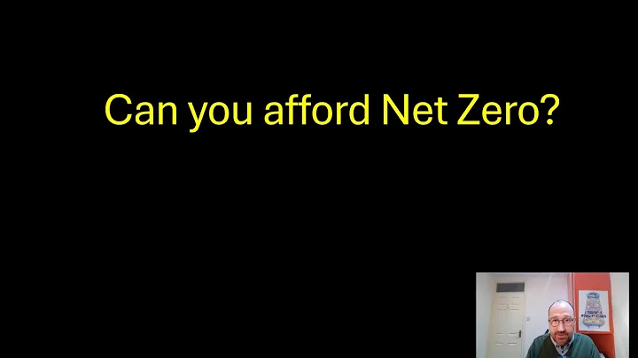 Can you afford net zero?