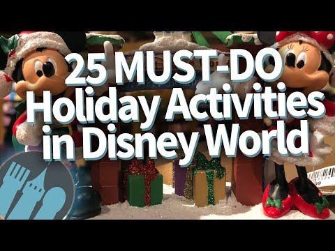 Video: What To Do At Christmas At Walt Disney World