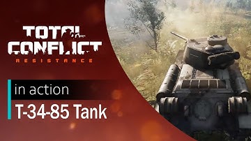 T-34-85 Tank | My 3d-model in Total Conflict: Resistance game