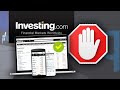 investing.com Ad Blocker Issue Solved!