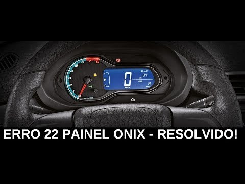 SOLUÇÃO | Erro Code 21 e 22 do Painel Novo Prisma, Onix, Spin, Cobalt ...