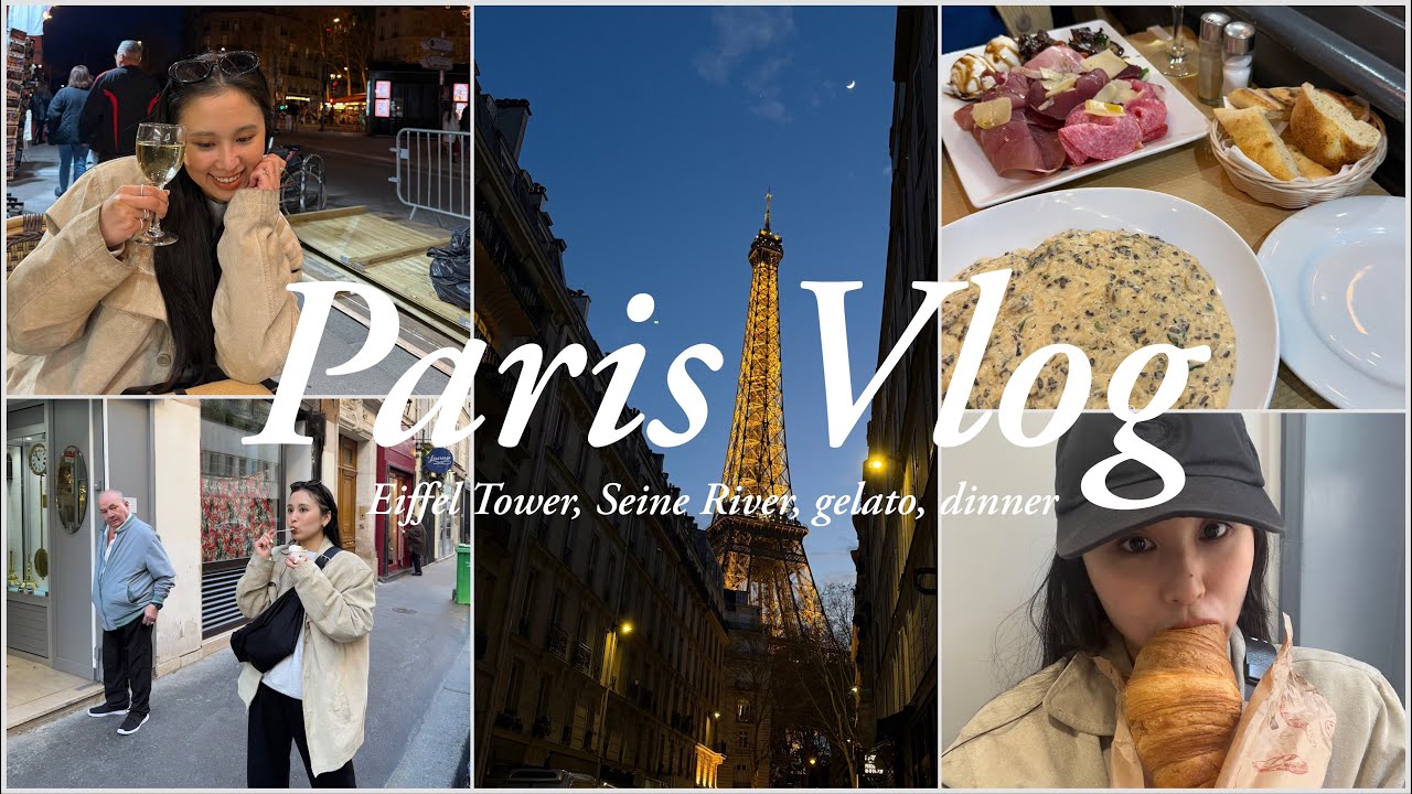 CPH → PAR | パリ旅行【YUI IN PARIS Vlog #1🇫🇷】