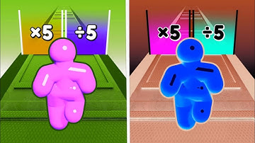 Tall Man Run vs Reverse Speed Run Walkthrough,iOS Android Ball Colour Run New Update ( part : 551 )