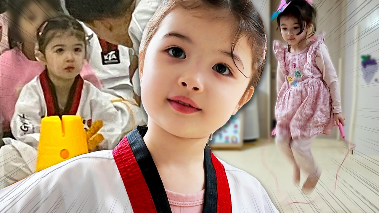 Первый день тхэквондо, дочь плакала… на следующее утро домашняя камера поймала настоящий поворот😲