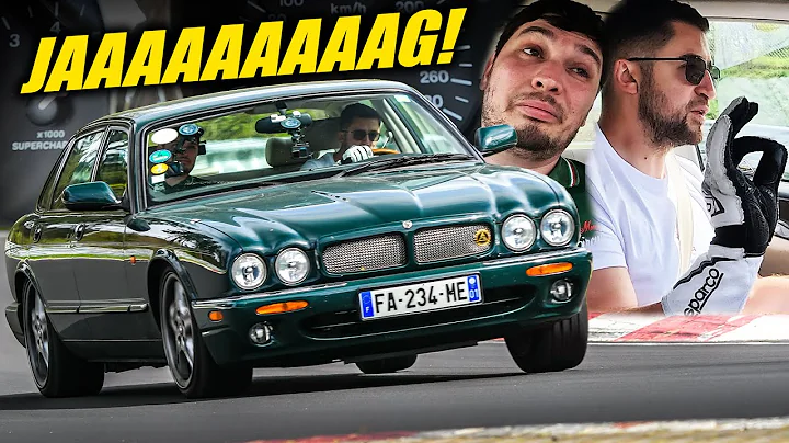 Pushing V8 Supercharged Jaguar XJR! // Nürburgring