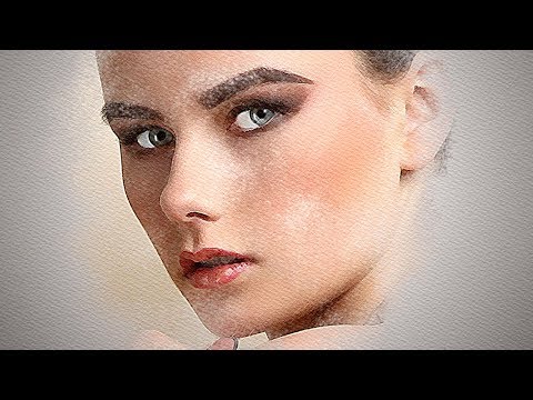 Photoshop Tutorial: How to Transform a Face into a Mixed Media Portrait