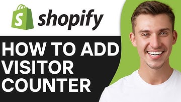 HOW TO ADD VISITOR COUNTER TO SHOPIFY (2025)