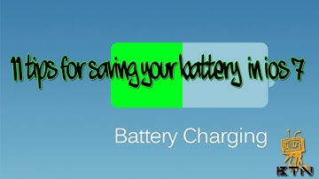 11 Tips to Keep iOS 7 From Destroying Your Battery Life