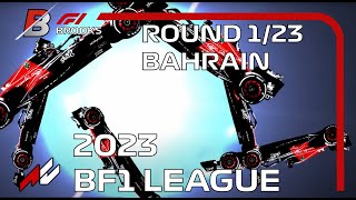 F1 Bahrain 2023 Highlights | BROOKS F1 League - Round 1/23 | Assetto Corsa #f1 #assettocorsa