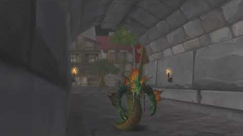 Rogue Naga sneaks into Stormwind and wreaks havoc (ft. AI Johnny Cash)