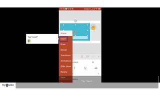 How to add a link in MS PowerPoint mobile app screenshot 2