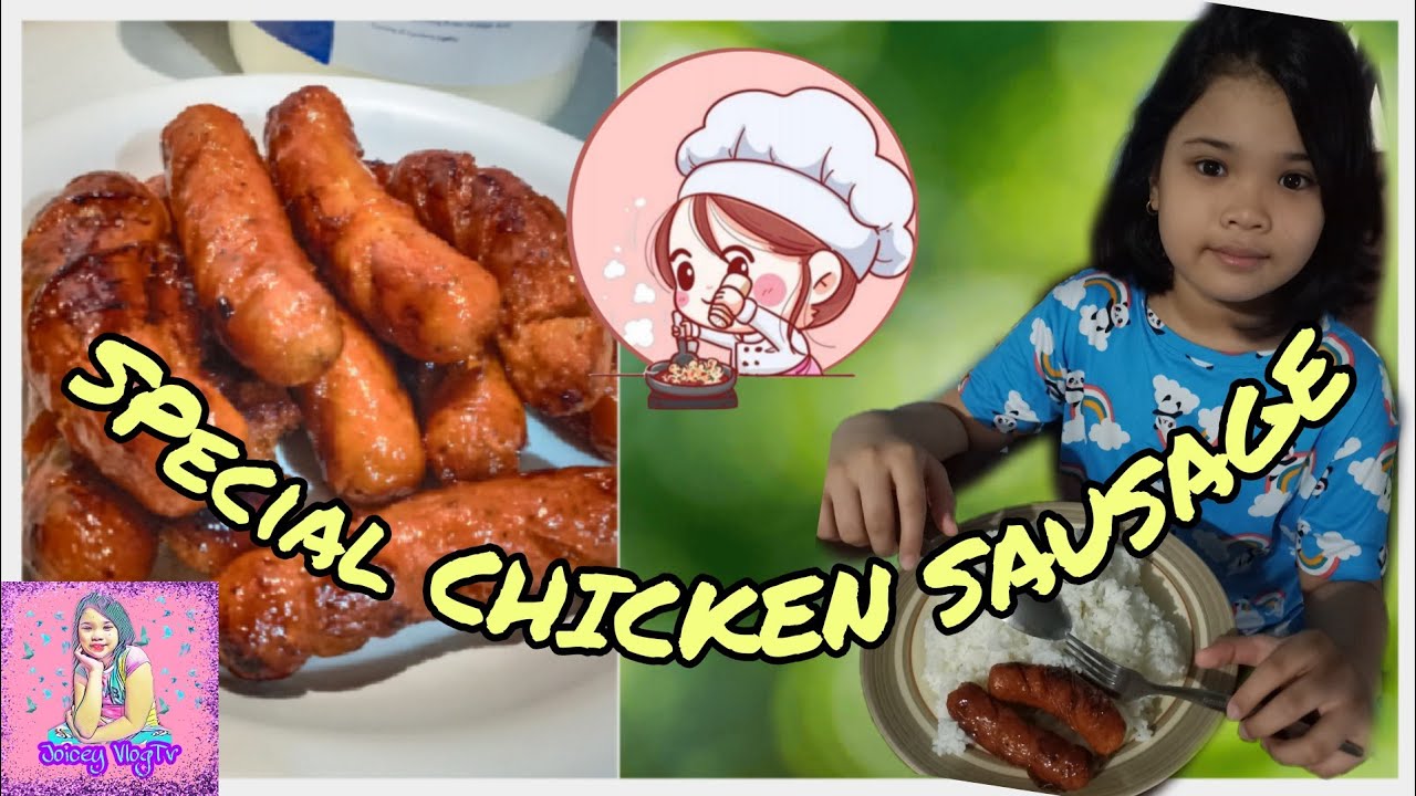 Yummy Chicken Sausage (taste like jollibee) YouTube