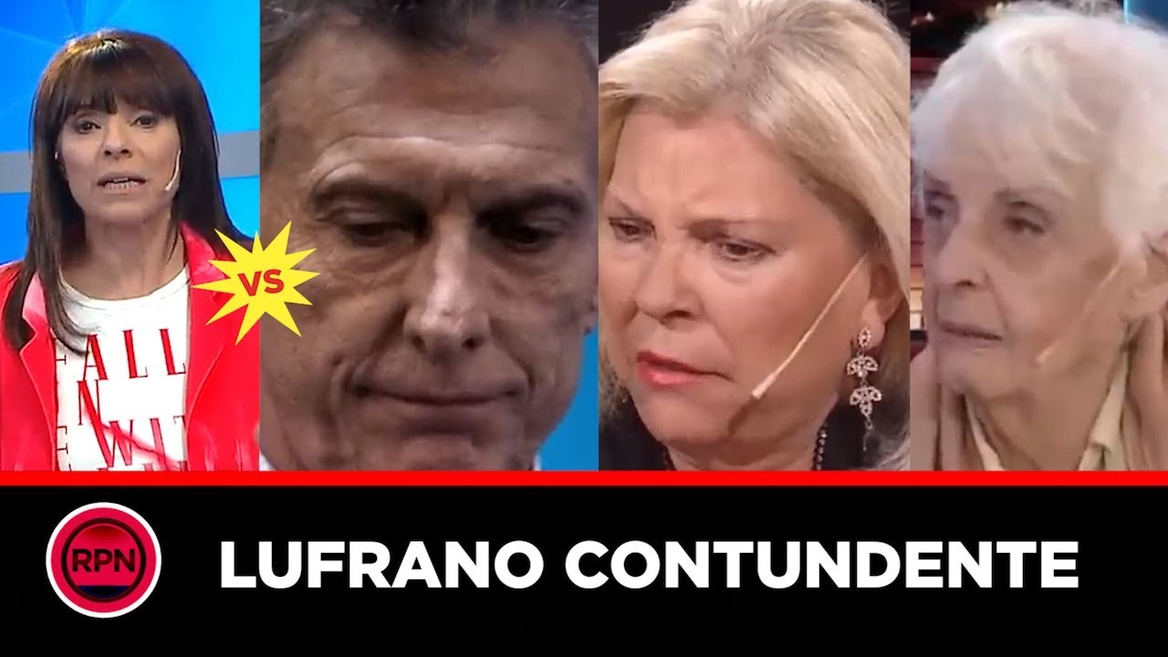 CONTUNDENTE: Lufrano destrozó a Macri, Carrió y Fernández Meijide robert farah