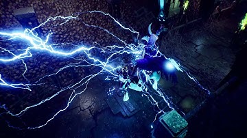 dota2 Zeus  By UE5.1 Niagara GPU Ribbon