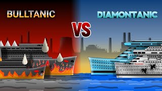 DIAMONTANIC vs BULLTANIC 🛳⚓️💎 Part (20) FlipaClip