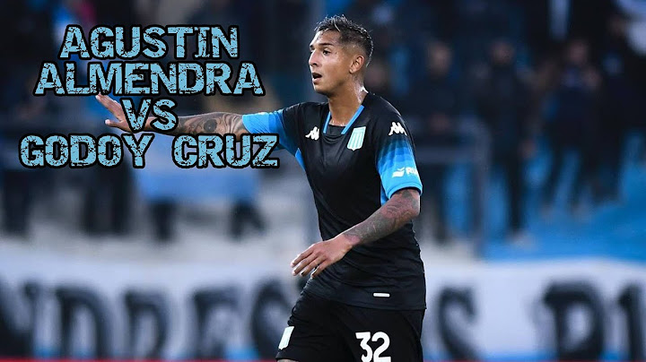 🎓 Agustín Almendra | Racing 3 - 0 Godoy Cruz (Liga Profesional)