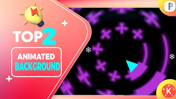 How to Make Animated Background In Kinemaster | Moving Animated Background | 2D looping Background
