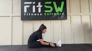 Seated Forward Bend Exercise Demo How-to