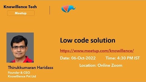 Lowcode Solution Demo