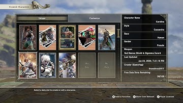 Soul Calibur 6 how to make a long beard