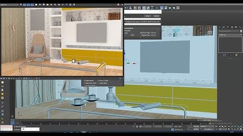 3DS Max Tutorials, Tutorial on 3D Modeling & Texturing a Living room Interior Assets in 3dsmax