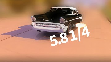 New Update Chevrolet Belair Tune- 5.8 1/4 Mile | No Limit Drag Racing 2.0