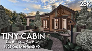 Bloxburg - Tiny Cabin House Speed Build (No Gamepass)