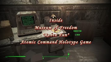 Fallout 4 | Robco Fun - Atomic Command Holotype Game (Location)