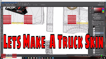 Euro Truck Simulator 2 Global Big Map Return of the Merc Skin/Paint Job Tutorial