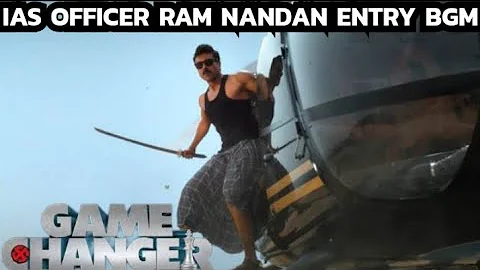 Game Changer IAS Ram Nandan Entry BGM