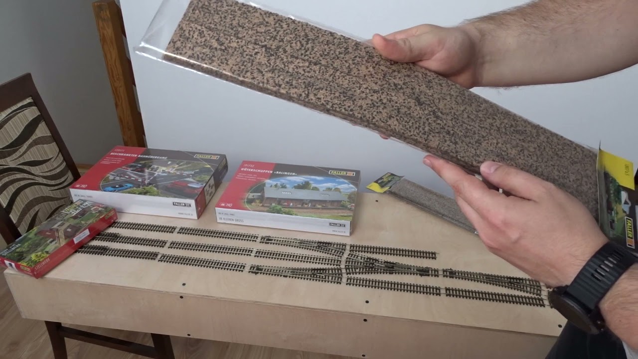 Makieta modułowa - materiały oraz układanie torowiska