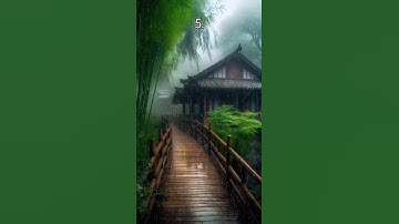 Where would you walk and enjoy rain...?🚶🌧️ #aesthetic #aurora #relaxing #vibes #asmr