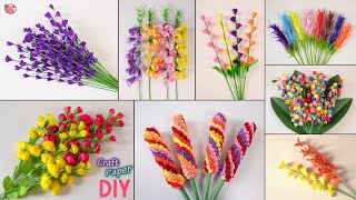WOW!!..14+ Simple & Beautiful DIY Paper Flowers Making At Home