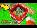 ¡Minecraft PERO hicimos una MINI aldea dentro de una TNT! 😁💥 | MINI Casa en TNT