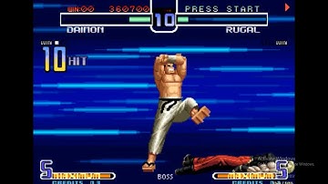 Kof 2k2 - Daimon vs Rugal