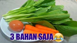 INI ENAK BANGETT !! MASAK INI SAJA I TUMIS SAWI HIJAU TELUR - MENU BUKA PUASA