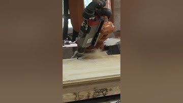 Robotic fabrication of Timber Architecture