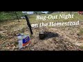 Bug-Out Night on the Homestead