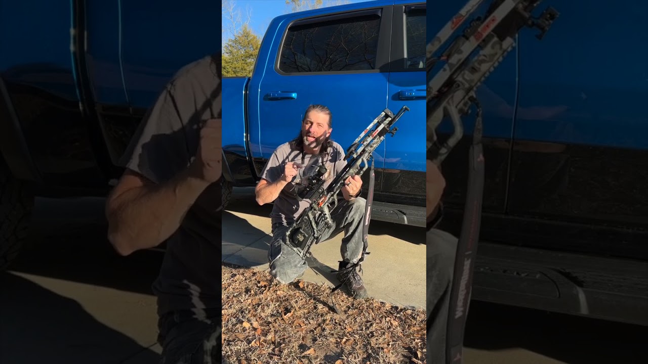 First time shooting crossbow with CVLIFE crossbow scope