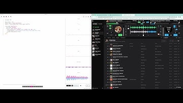 Live Coding + Mixing Records