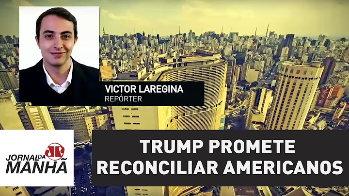 Em discurso de vitória, Trump promete reconciliar americanos | Jornal da Manhã