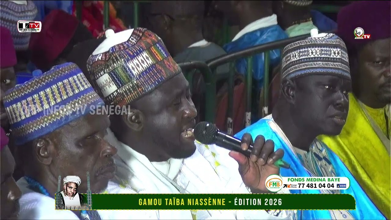 GAMOU TAÏBA NIASSEN 2026:PART 3 ZIKRE CHEIH IBRAHIMA NDAO 