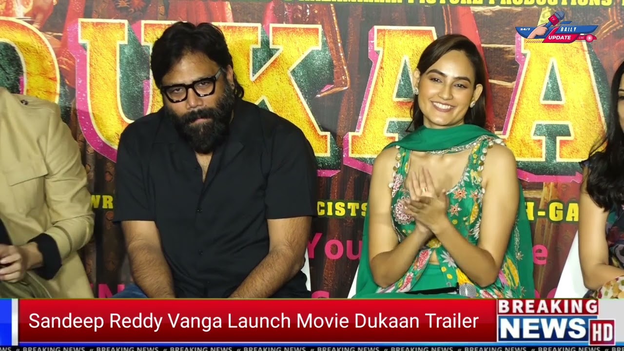 Sandeep Reddy Vanga Launch Movie Dukaan Trailer