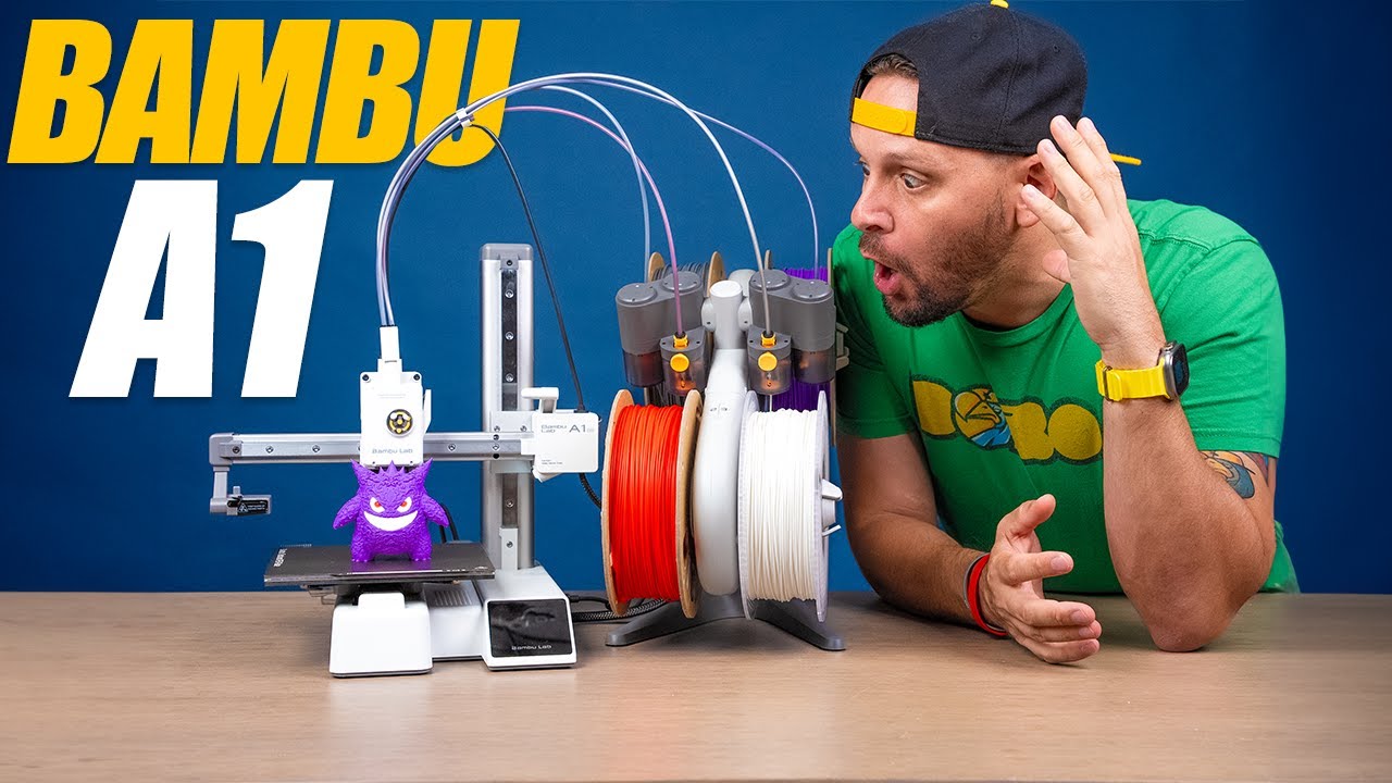 Bambu Lab A1 Mini + AMS Lite | Next Level 3D Printer For All 🤯 - YouTube