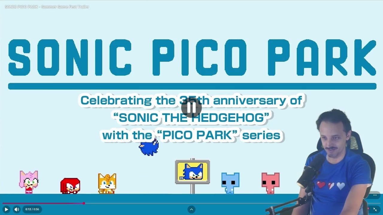 Aaron Reacts to Sonic Pico Park and what future collaborations could happen for Sonic!