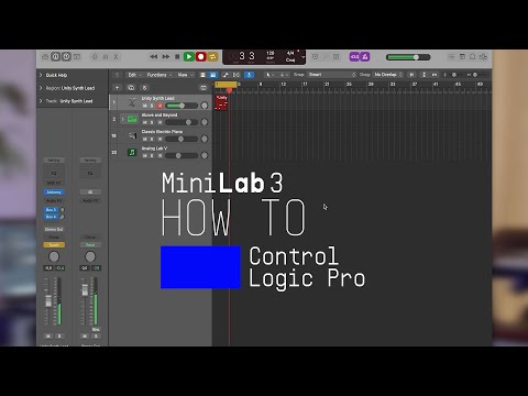 MiniLab 3 | How To Control Logic Pro