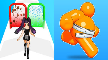 Build A Queen VS Tall Man Run Gameplay Mobile Games